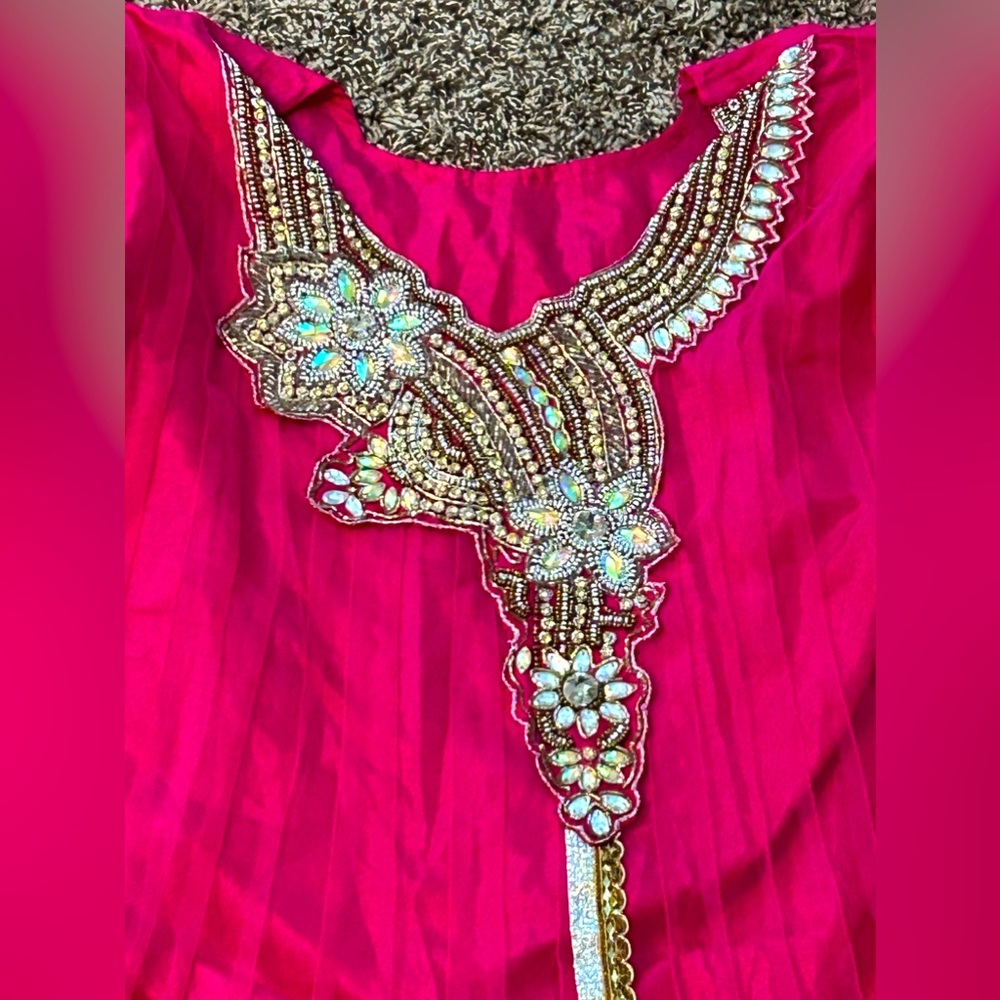 Final Price! Pink Indian Anarkali Suit